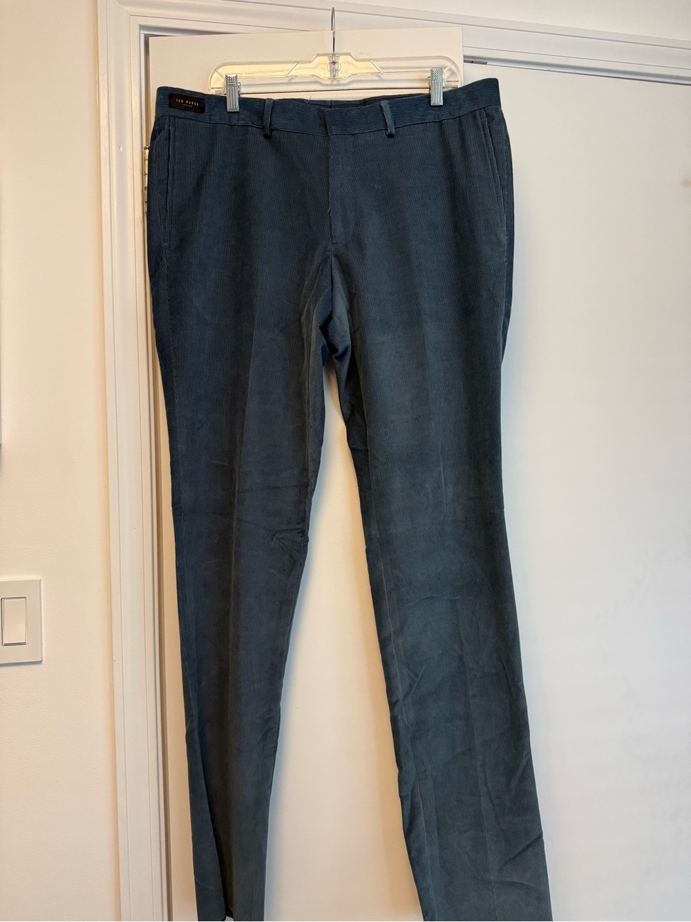 Men's Corduroy Pants in Teal